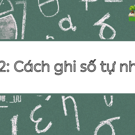 Giải toán 6 bài 2 Cách ghi số tự nhiên – Kết nối tri thức