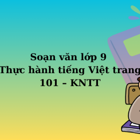 Soạn văn lớp 9 Thực hành tiếng Việt trang 101 – KNTT