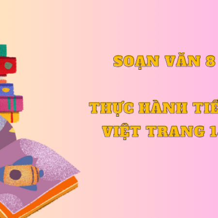 Soạn văn 8: Thực hành tiếng Việt trang 14 – Kết nối tri thức