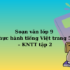 Soạn văn lớp 9 Thực hành tiếng Việt trang 54 – KNTT tập 2