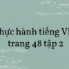 Soạn văn 8: Thực hành tiếng Việt trang 48 tập 2 – KNTT