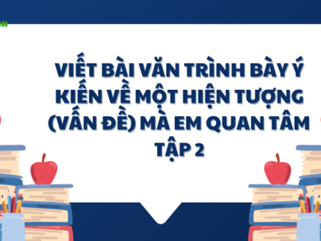 Soạn văn 6:  Viết bài văn trình bày ý kiến về một hiện tượng…tâm – KNTT