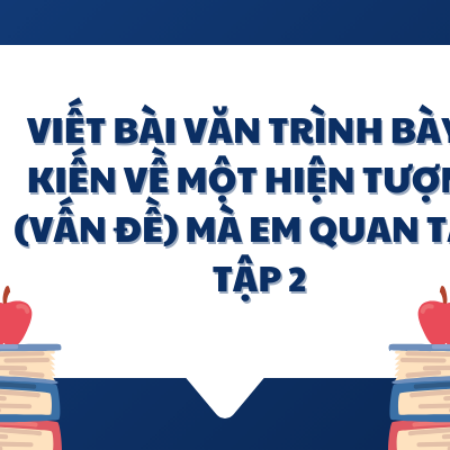 Soạn văn 6:  Viết bài văn trình bày ý kiến về một hiện tượng…tâm – KNTT