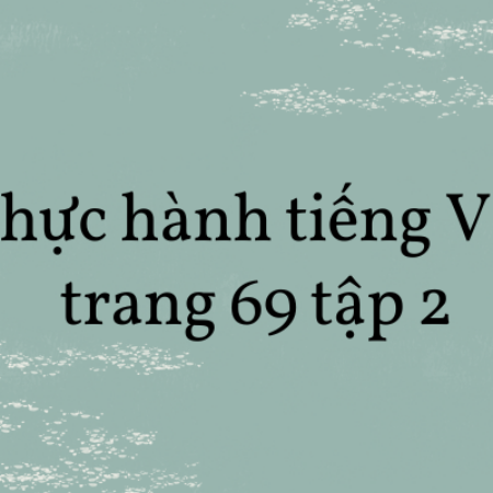 Soạn văn 8: Thực hành tiếng Việt trang 69 tập 2 – KNTT