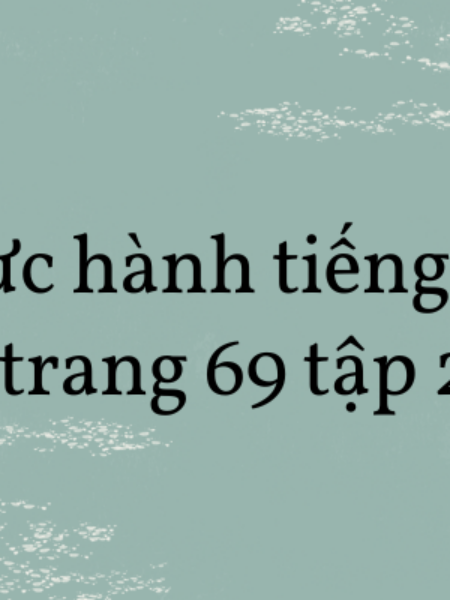 Soạn văn 8: Thực hành tiếng Việt trang 69 tập 2 – KNTT