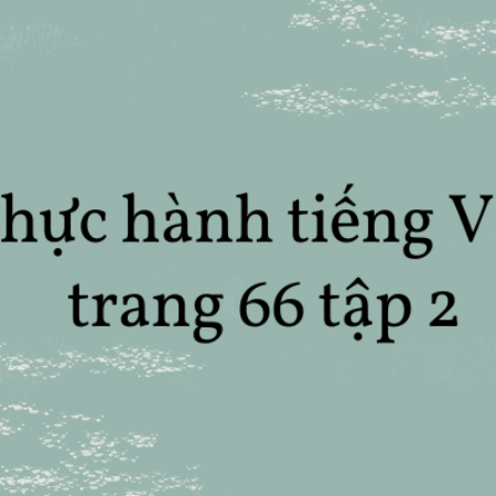 Soạn văn 8: Thực hành tiếng Việt trang 66 tập 2 – KNTT